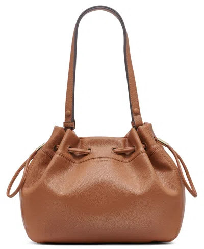 Halston Lilly Medium Shoulder Bag In Oak