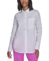 Halston Long Sleeve Button Down Blouse