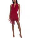 HALSTON HALSTON PAMELA MINI DRESS