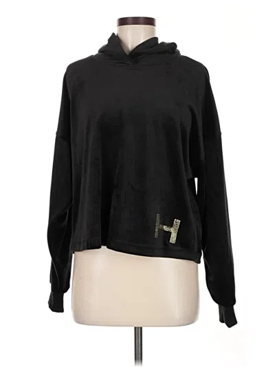Pre-owned Halston Pullover Sweater In Black
