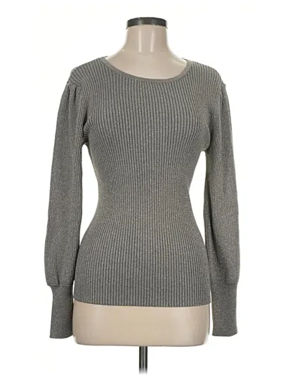 Halston Pullover Sweater In Blue