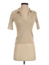 Halston Pullover Sweater In Tan
