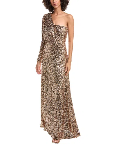HALSTON HALSTON RAMONA SEQUIN GOWN