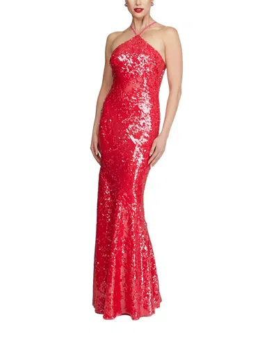 Halston Regine Gown In Multi