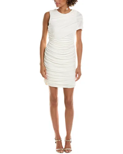 Halston Sarina Cocktail Dress In White