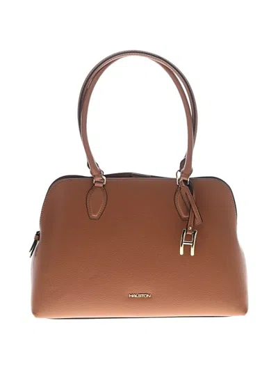 Halston Satchel In Brown