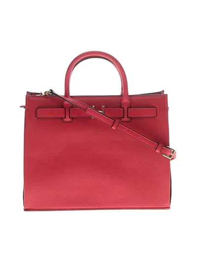 Halston Satchel In Red