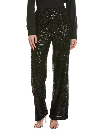 Halston Sequin Pant In Black
