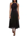 HALSTON SERENITY MIDI DRESS