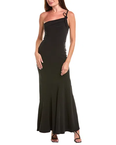 Halston Sybil Gown In Black