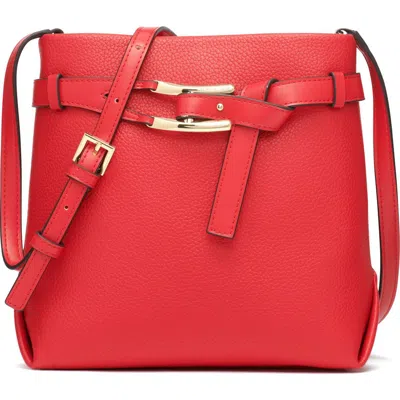 Halston Tasha Crossbody Bag In  Red