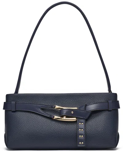 Halston Tasha Mini Shoulder Bag In Black