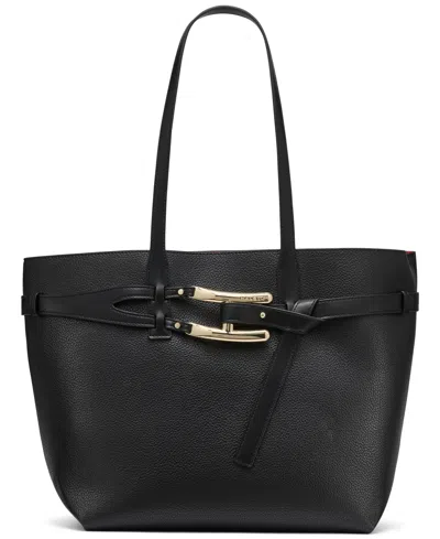 Halston Tasha Mini Tote Bag In Black