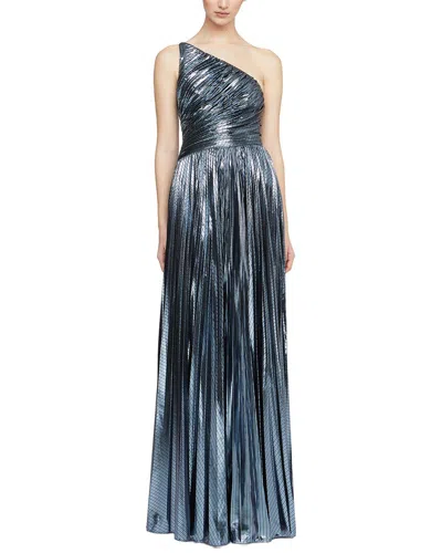 Halston Terese Gown In Blue