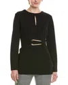 Halston Tunic In Black
