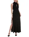 Halston Jayla Gown In Black