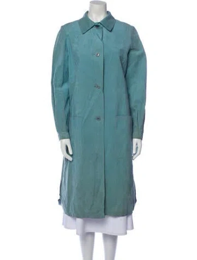 Pre-owned Halston Vintage 1970's Jacket In Blue