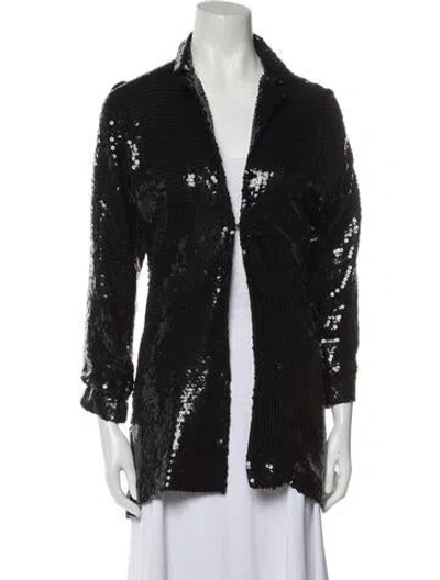 Pre-owned Halston Vintage 1973 Evening Jacket In Blue