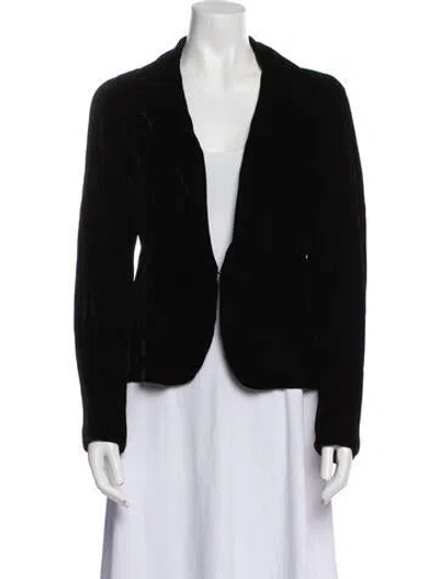 Pre-owned Halston Vintage 1980's Evening Jacket In Black
