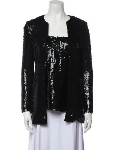 Pre-owned Halston Vintage 1980's Set In Black