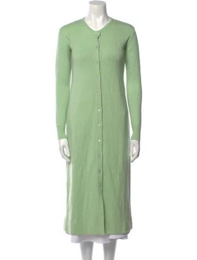 Pre-owned Halston Vintage 1980's Sweater In Green