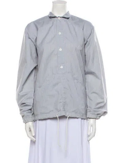 Pre-owned Halston Vintage 1990's Jacket In Blue