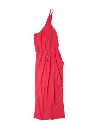 Pre-owned Halston Vintage Long Dress In Pink
