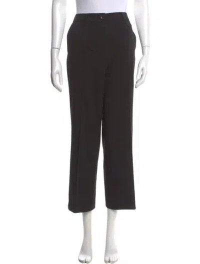 Pre-owned Halston Wide Leg Pants In Gray