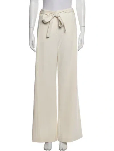 Pre-owned Halston Wide Leg Pants In Grey