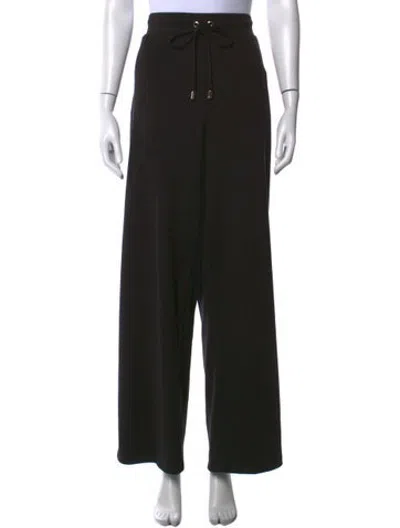 Pre-owned Halston Wide Leg Pants W/ Tags In Black