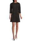 Halston Women's A-line Minidress In Black