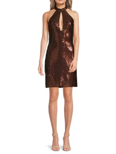 Halston Women's Celo Sequin Minidress