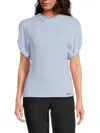 Halston Women's Cowlneck Top