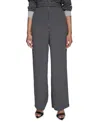 Halston Women's Easy Pull-on Full-length Pants In Black,pristine