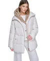 Halston Down Jacket In White