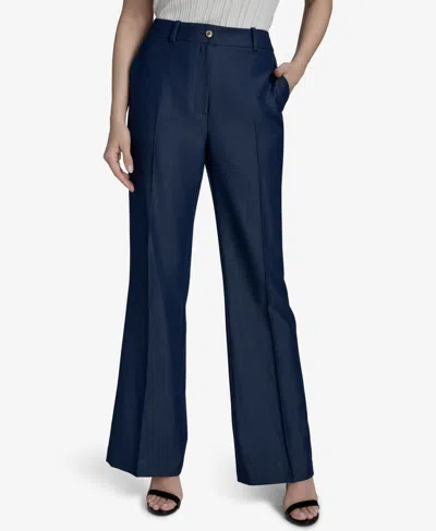 Halston Women's Flare Pants In Dark Blue