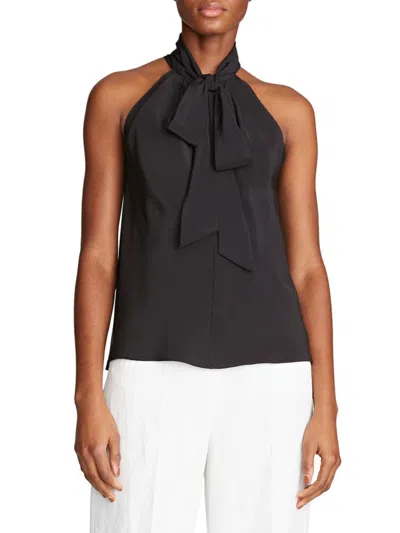 Halston Women's Jillian Tieneck Top
