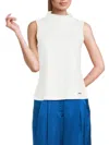 HALSTON WOMEN'S MOCKNECK SOLID TANK TOP