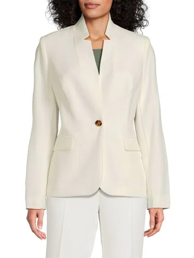 Halston Women's Notch Lapel Blazer