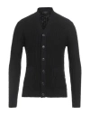 Hamaki-ho Man Cardigan Black Size Xxl Cotton, Acrylic, Wool