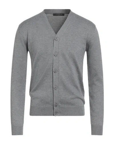 Hamaki-ho Man Cardigan Grey Size Xxl Viscose, Nylon