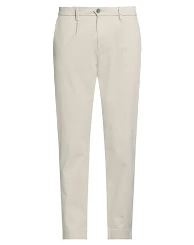 Hamaki-ho Man Pants Beige Size 38 Cotton, Elastane