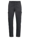 Hamaki-ho Man Pants Black Size 36 Cotton, Elastane In Black