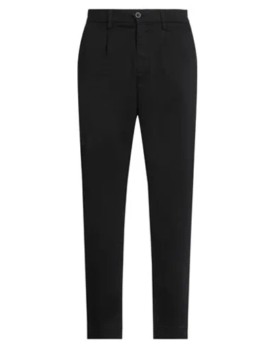 Hamaki-ho Man Pants Black Size 36 Cotton, Elastane