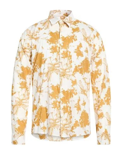 Hamaki-ho Man Shirt Camel Size Xxl Cotton In Brown