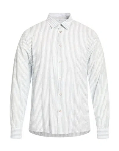 Hamaki-ho Man Shirt Sky Blue Size Xxl Linen, Cotton