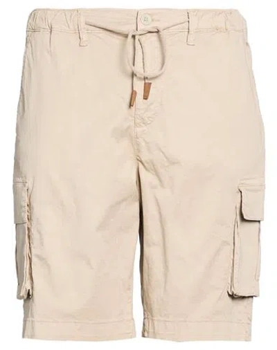 Hamaki-ho Man Shorts & Bermuda Shorts Beige Size 38 Cotton, Elastane In Neutral