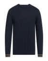 Hamaki-ho Man Sweater Blue Size Xxl Acrylic, Merino Wool