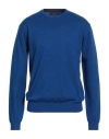 Hamaki-ho Man Sweater Blue Size Xxl Viscose, Nylon In Blue