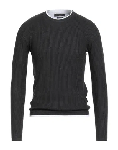 Hamaki-ho Man Sweater Charcoal Size S Viscose, Nylon In Gray